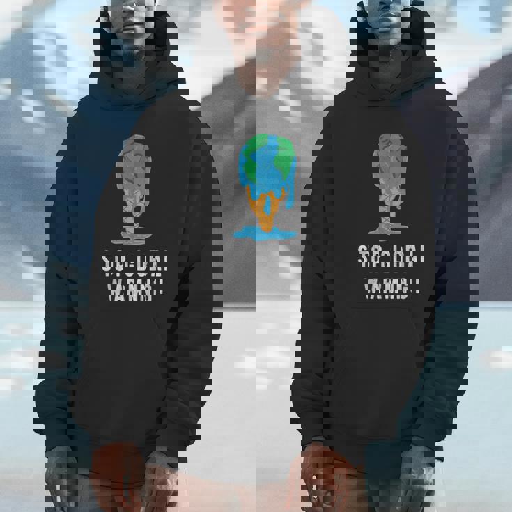地球温暖化を止める アースデイ 地球 気候保護 地球温暖化 Hoodie