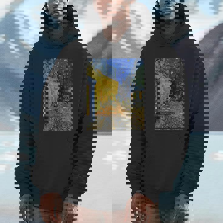 夜のカフェテラス ゴッホ 名画 レトロ パーカー