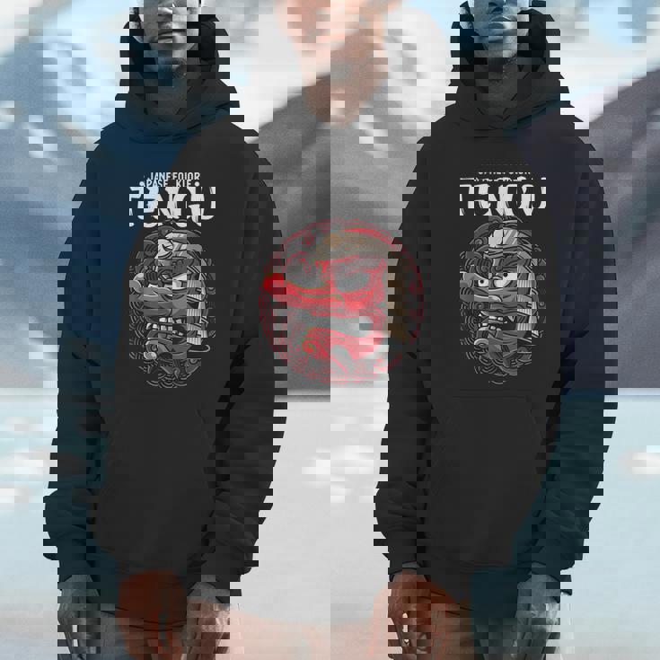 天狗 日本の民俗神アート蛇男 Hoodie