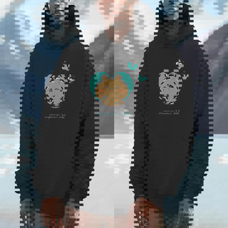 愛しすぎて大好きすぎる。ペアデザイン２くま パーカー