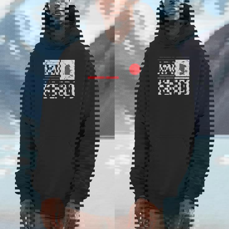 日本剣道レトロフラッグサムライ日本武道クラブ Hoodie