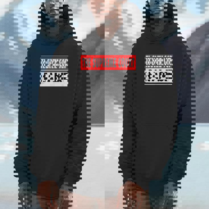 最高裁判所なんて冗談だよ最高に間違ってるシュープリームスのミーム パーカー