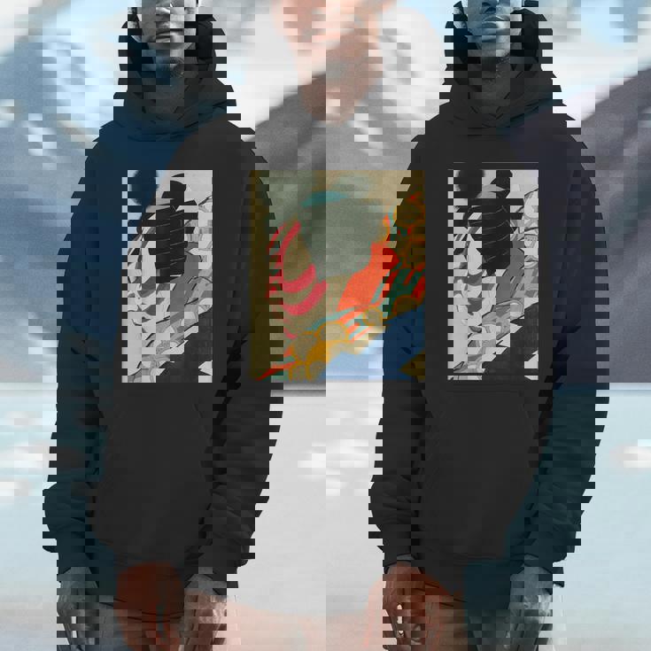 歌舞伎 かぶき 役者 日本美術 浮世絵 役者絵 名取春仙 七世松本幸四郎 梅王 パーカー