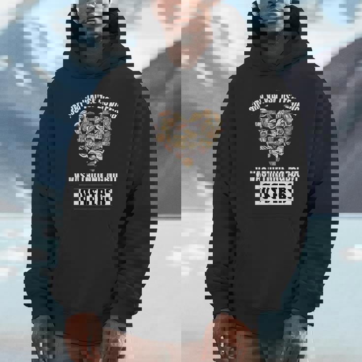 牡蠣好きにはごめんなさい、牡蠣のことを考えて聞いていませんでした パーカー