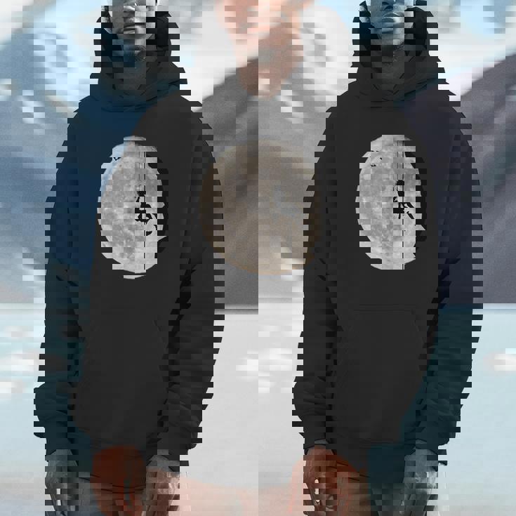 登山、フリークライミング、登山、ボルダリング、月 Hoodie