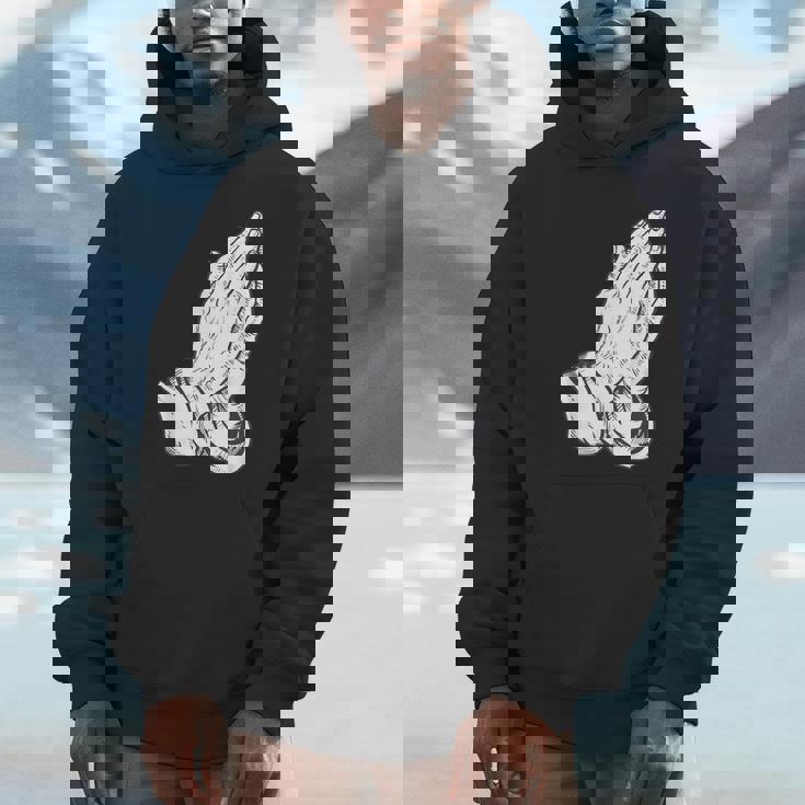 祈るイエスの手 パーカー