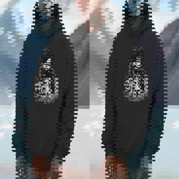 神のみが私を裁くことができる チカーノの服 タトゥー アート 祈りonly God Can Judge Me パーカー