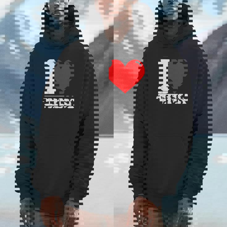 私はテレサが大好きです パーカー