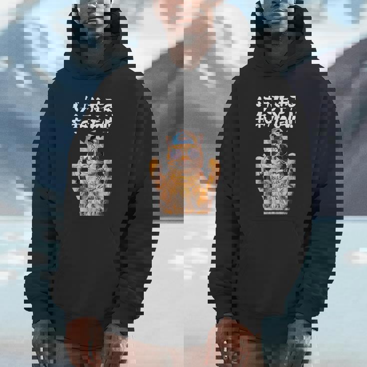 面白いtシャツ 猫 ネコ バカも休み休み 猫好き グッズ おもしろ 面白い 服 ネタ にゃんこ 猫の下僕 パーカー