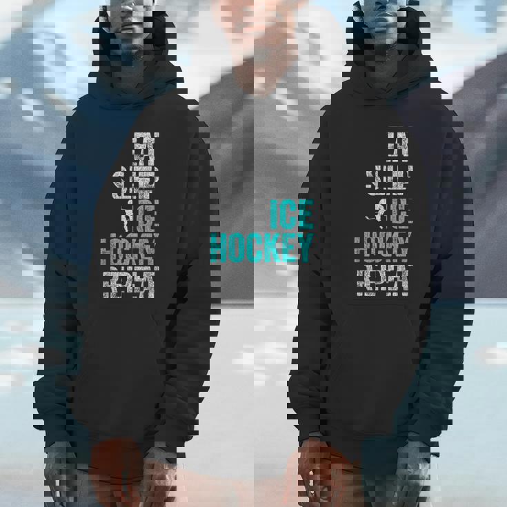 面白いアイスホッケーのシャツ アイスホッケー Hoodie