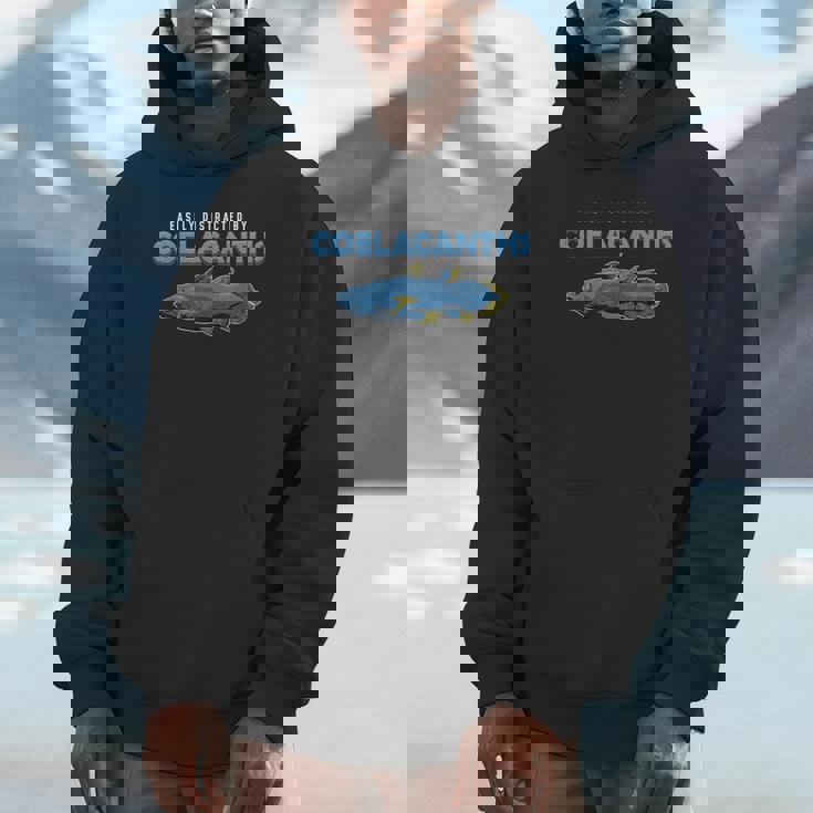 面白いシーラカンスス 魚愛好家 古典学者 Hoodie