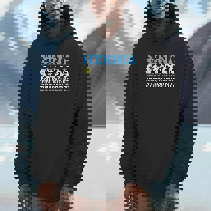 面白いヘルニア Hoodie