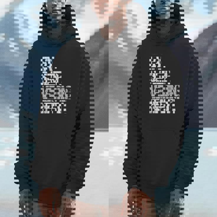 食べる睡眠溶接リピート溶接機 Hoodie