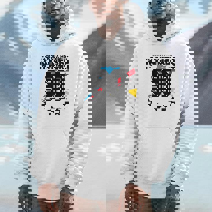 Age Is Just Number スポーツ 90歳 面白い 90歳の誕生日 パーカー