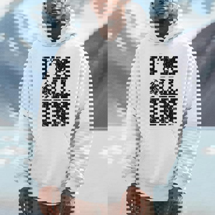 Im All In ポーカーシャツ ポーカープレーヤー Hoodie