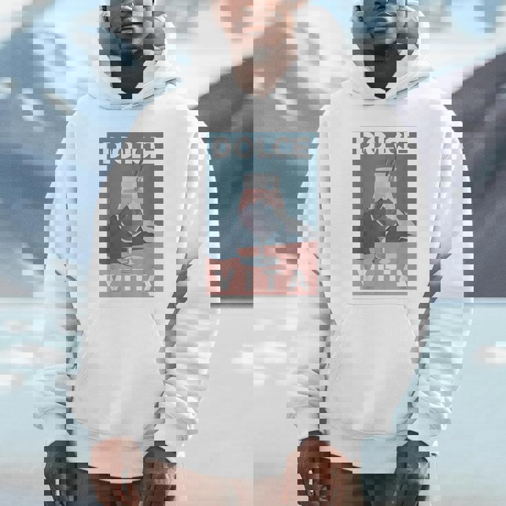 Dolceita Aesthetic Painting Italia Mountains Hikingpritz パーカー