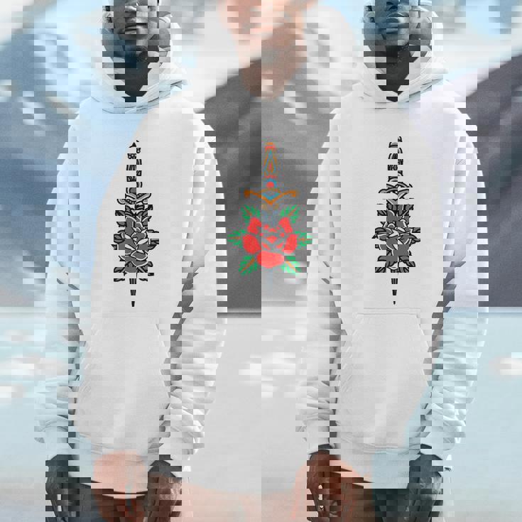 Fake Friends アメリカントラディショナルタトゥー オールドスクールフラッシュ Hoodie