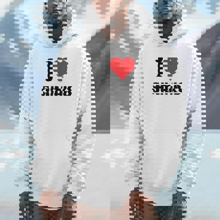 I Heart 白子ジャパンラブ 日本のお土産品 パーカー