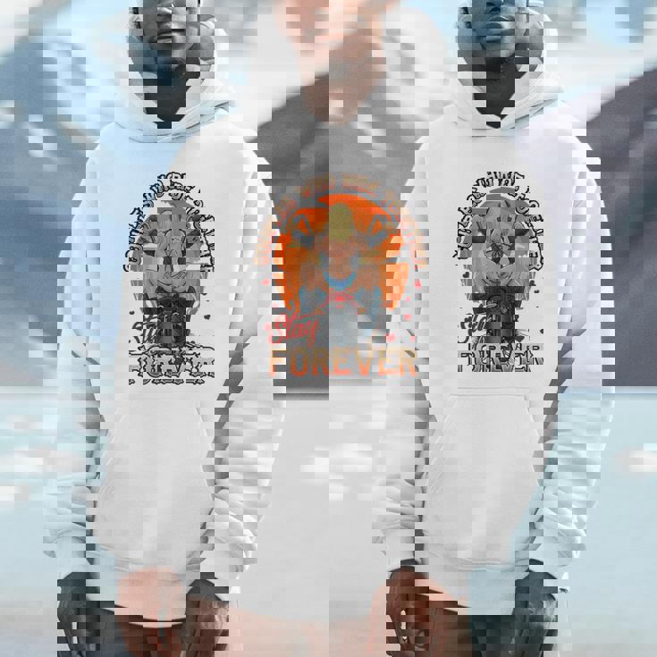 Hot Motorcycle Coupleexy Biker Chick Rider Back Print パーカー