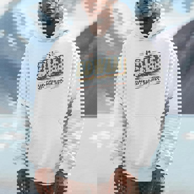 I'm Edwin Doing Edwin Things Edwin 名前 パーカー