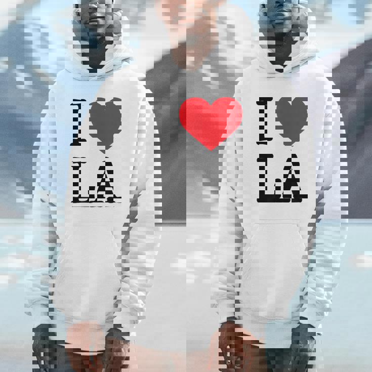 I Love La Top I Heart Los Angeles バケーションギフト パーカー