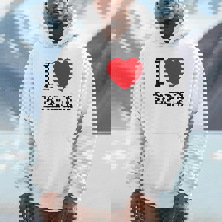 I Love Paris Graphic Novelty & Cool s パーカー