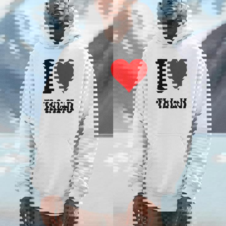 I Love Thailand パーカー