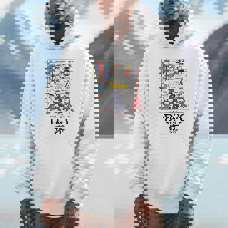 I Love Tokyo Wonderful Tokyo Japan Culture Doodles Graphic パーカー