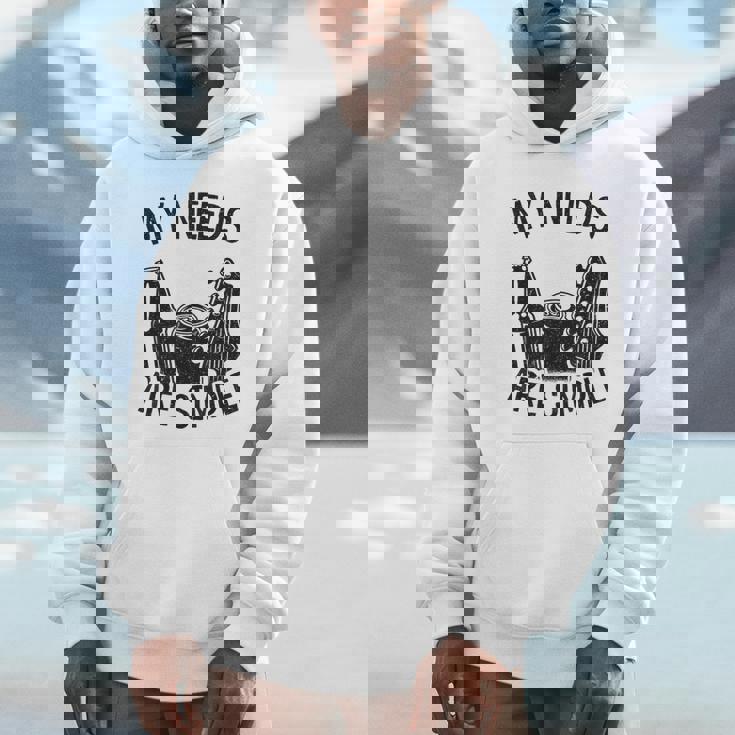 My Needs Areimple Guitars ビール愛好家 ギタリストギター パーカー