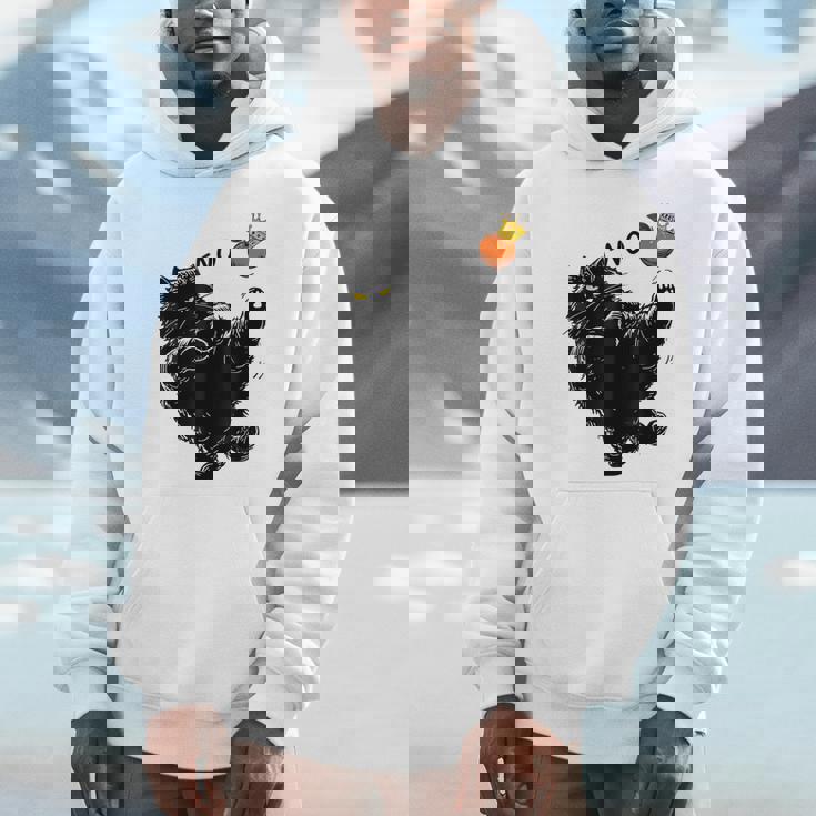 No Kings In America Black Cat Hoodie