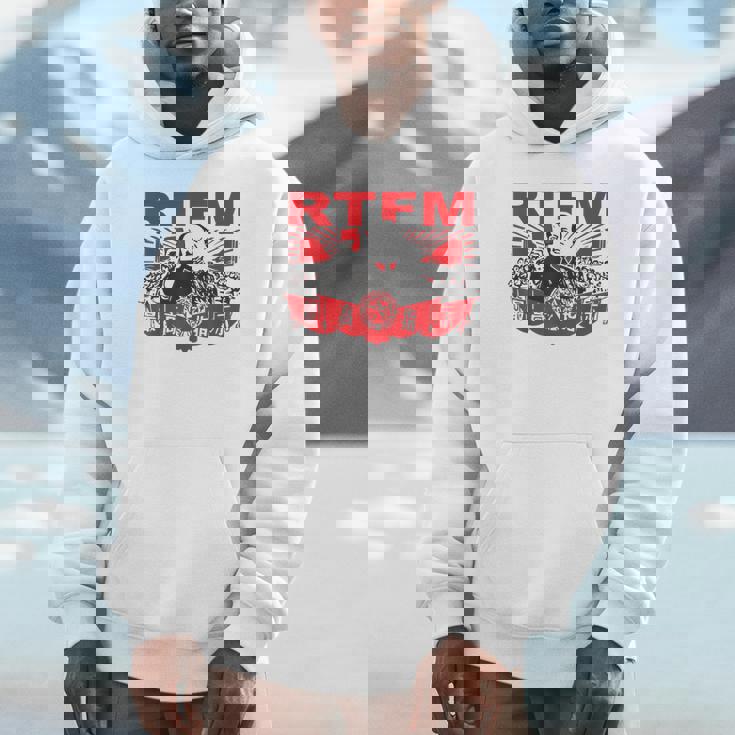 Rtfm ミームをマップ パーカー