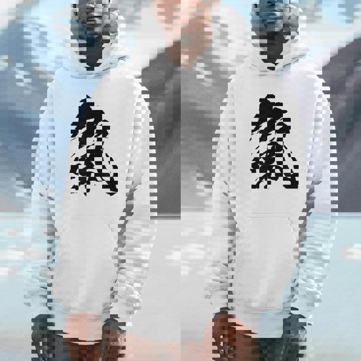 【氣】一文字 漢字 日本語 毛筆 書道 筆文字 言葉 和柄 日本 かっこいい お土産 海外 おもしろ 面白い 文字入り Hoodie