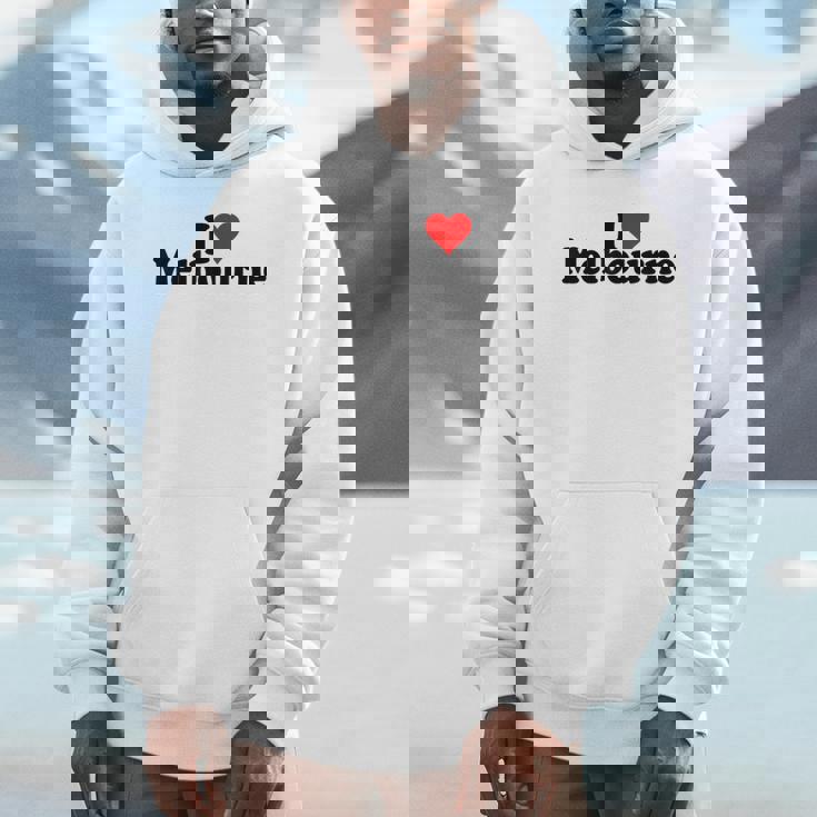 アイラブハートメルボルンオーストラリア Hoodie