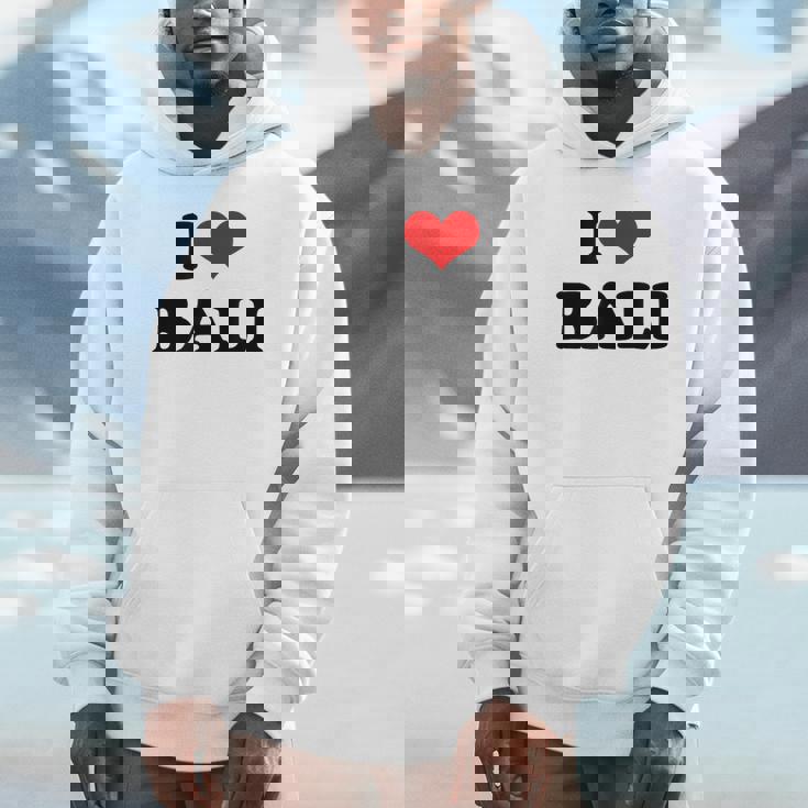 アイラブバリハートバリバケーション パーカー