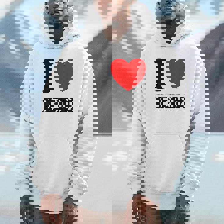 アイ・ラブ・ハイジ パーカー