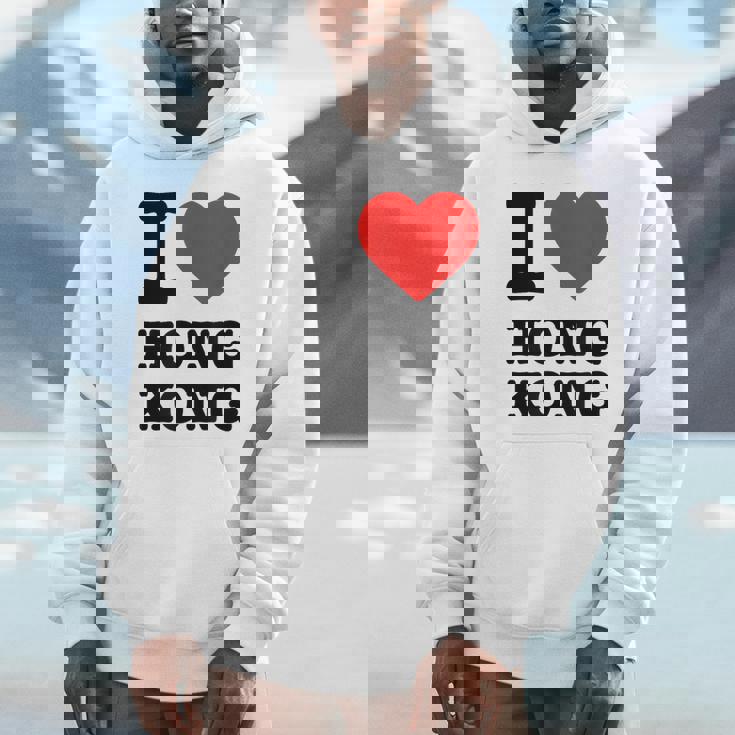 アイ・ラブ・香港 パーカー