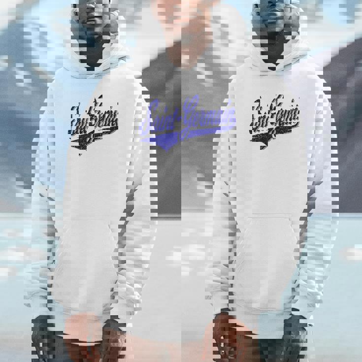 サンジェルマン バーシティ スクリプト クラシック スポーツ ジャージ パーカー