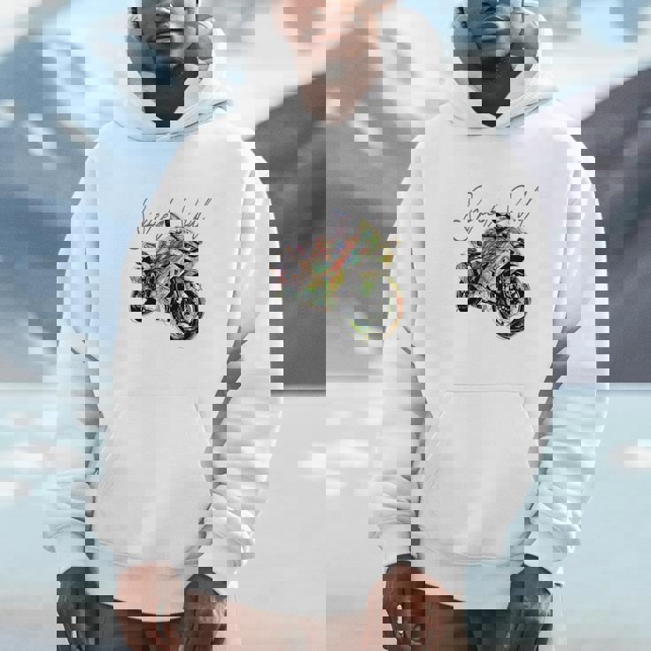 スーパースポーツ バイク レーシング バイク レーシング バックプリント バイク 長袖tシャツ パーカー