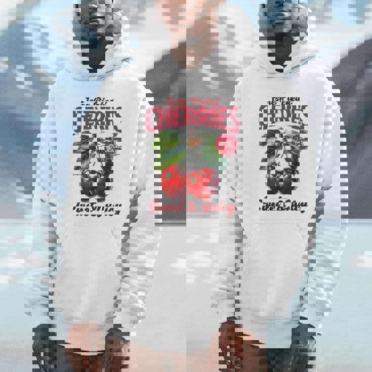 チェリーファーマーズマーケット フレッシュピックチェリー チェリー好き パーカー