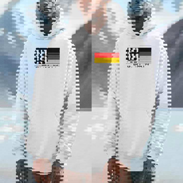 ドイツ 国旗 ドイツ カントリーコード Gerスポーツゲーム アスリート パーカー