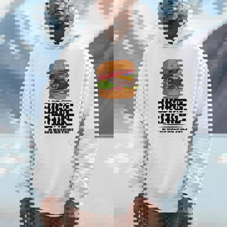 ハンバーガー研究 ハンバーガー 長袖tシャツ パーカー