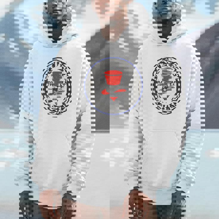 バックプリントのみ レトロ ビンテージ ガソリンスタンド レッドハット モーターオイル Hoodie