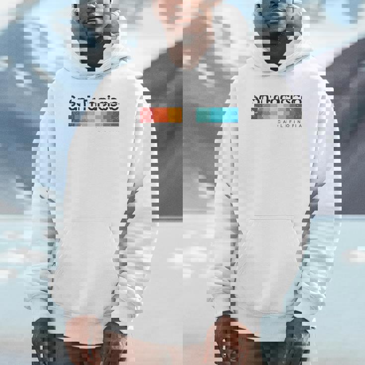 ビンテージサンフランシスコカリフォルニア1980年代レトロデザインtシャツ パーカー