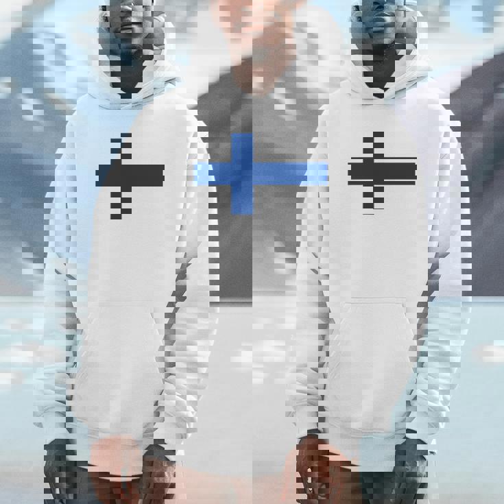 フィンランド国旗 ノルディック クロス パーカー