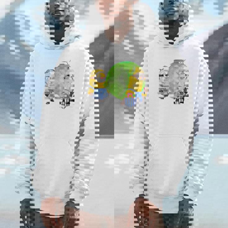 ミニオン Water Colorballoongum Green パーカー