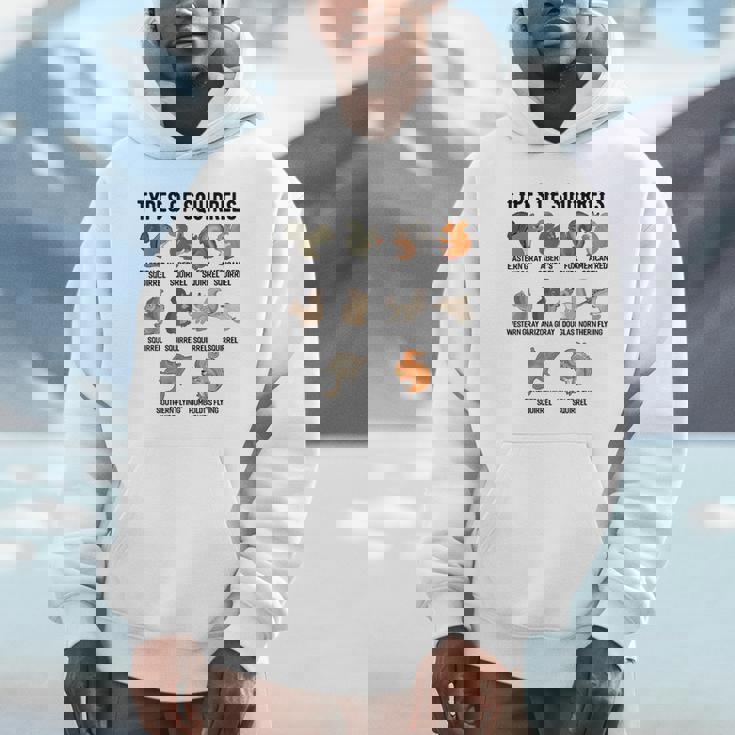 リスシャツの種類 おもしろリスシャツ リス Hoodie