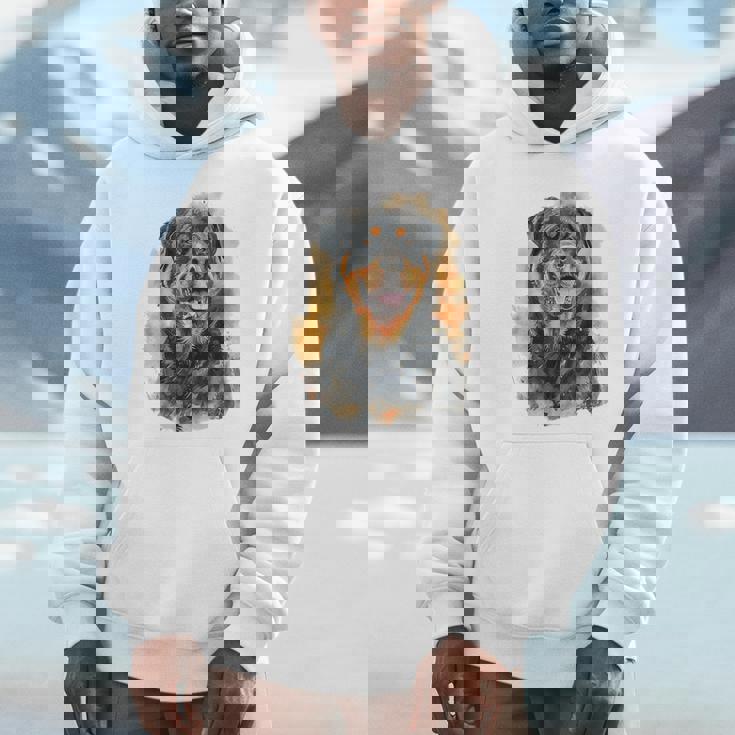 ロットワイラー 犬 モチーフ ペット アートワーク カラフル ロットワイラー パーカー