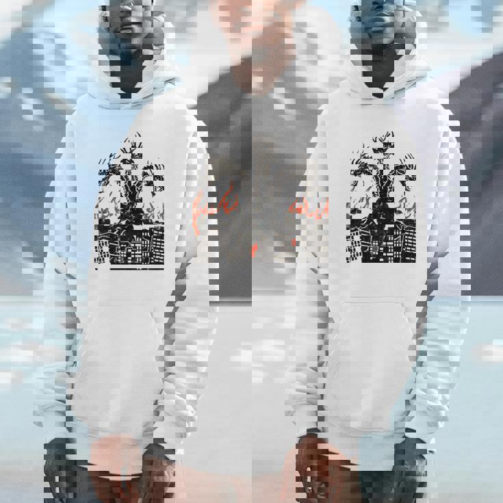 ヴィンテージ ドラゴンキング ギドラ アート サンセット 日本人 キッズ メンズ パーカー