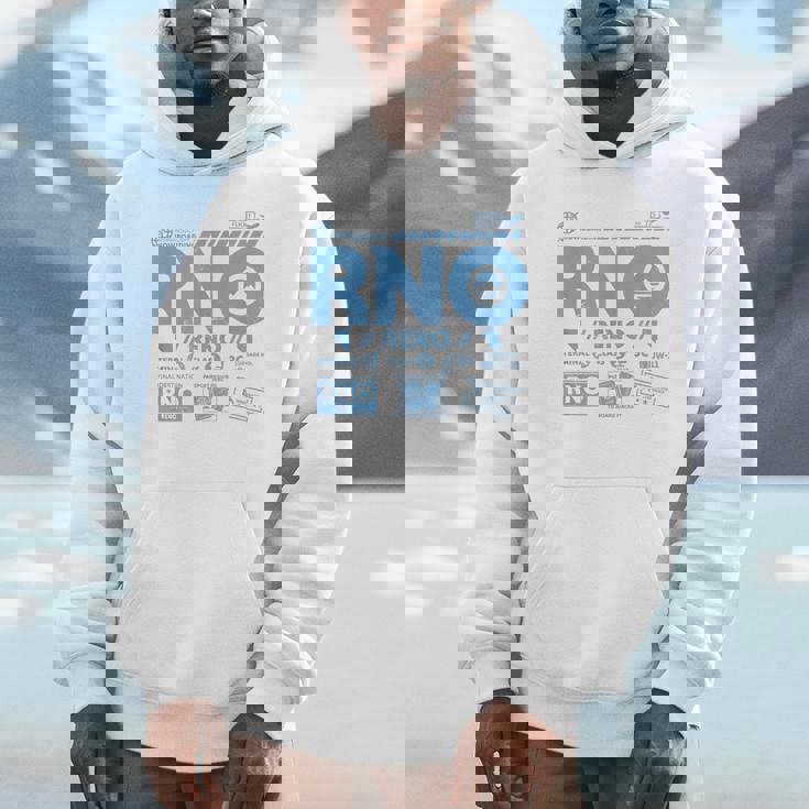 ヴィンテージ リノ Rno 空港コード トラベル デイ レトロ タグ ネバダ パーカー