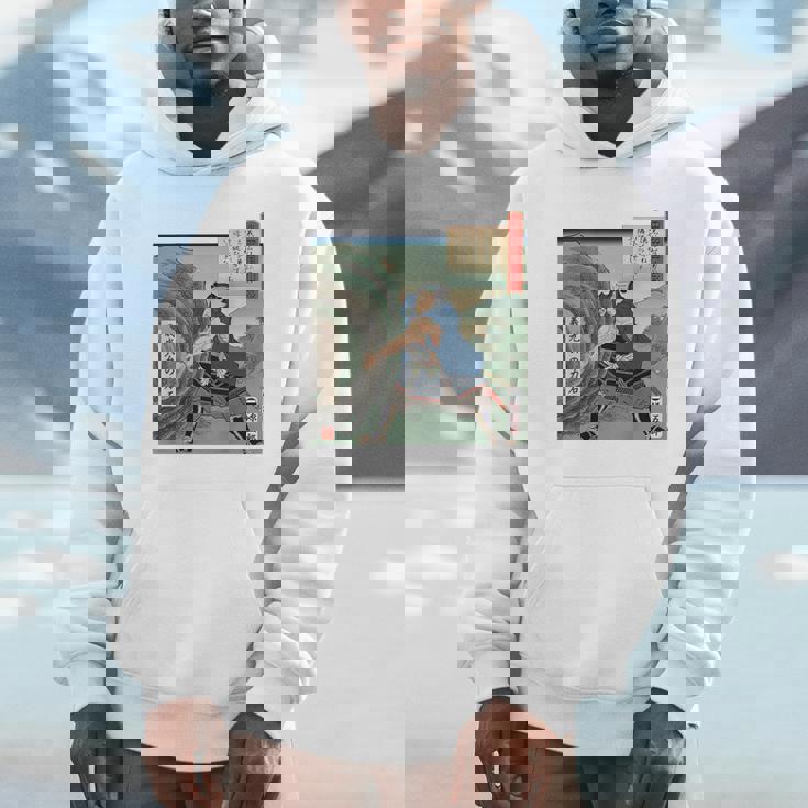 日本 浮世絵 出羽国 山形 山形城 ５７万石 最上義光 源氏 蔵王 力石 バックプリント パーカー